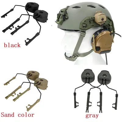 Accessoires de casque de casque tactique Comtac ops-core adaptateur de Rail d'arc pour casque