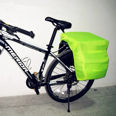 Sacoche de vélo légère et étanche à la pluie housse de bagage arrière sacoches de dégager de vélo