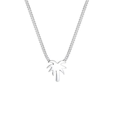 Elli - Palme Strand 925 Sterling Silber Ketten 1 ct Damen