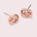 Kate Spade Jewelry | Kate Spade Loves Me Knot Studs | Color: Gold/Pink | Size: Os