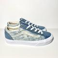 Vans Shoes | Old Skool Denim Vans | Color: Blue/White | Size: 7