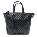 Gucci Bags | New With Gucci Dust Bag Gucci Gg Microgussima Small Tote Crossbody In Black | Color: Black | Size: Os