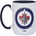 Winnipeg Jets 15oz. Inner Color Mug