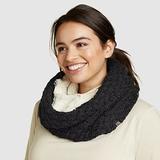 Eddie Bauer Women's Bellingham Fleece Cowl Scarf - Black - Size ONE SIZE