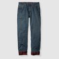 Eddie Bauer Men's H2Low Flex Flannel-Lined Jeans - Slate Blue - Size 34/34