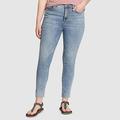 Eddie Bauer Women's Voyager High-Rise Skinny Jeans - Curvy - Blue Haze - Size 12