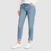 Eddie Bauer Women's Boyfriend Jeans - Slim Leg - Worn Light - Size 6