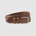 Eddie Bauer Men's Feather Edge Leather Belt - Cognac Brown - Size 34