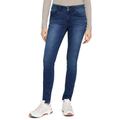 Skinny-fit-Jeans TOM TAILOR "Alexa Skinny" Gr. 26, Länge 30, grau (dark, stone, wash) Damen Jeans Röhrenjeans