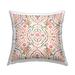 Stupell Delicate Pink Floral Line Pattern Shapes Printed Throw Pillow by Nina Muis Surface Design