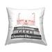 Stupell Pastel Pink Designer Purse Glam Bookstack Printed Throw Pillow by Amanda Greenwood