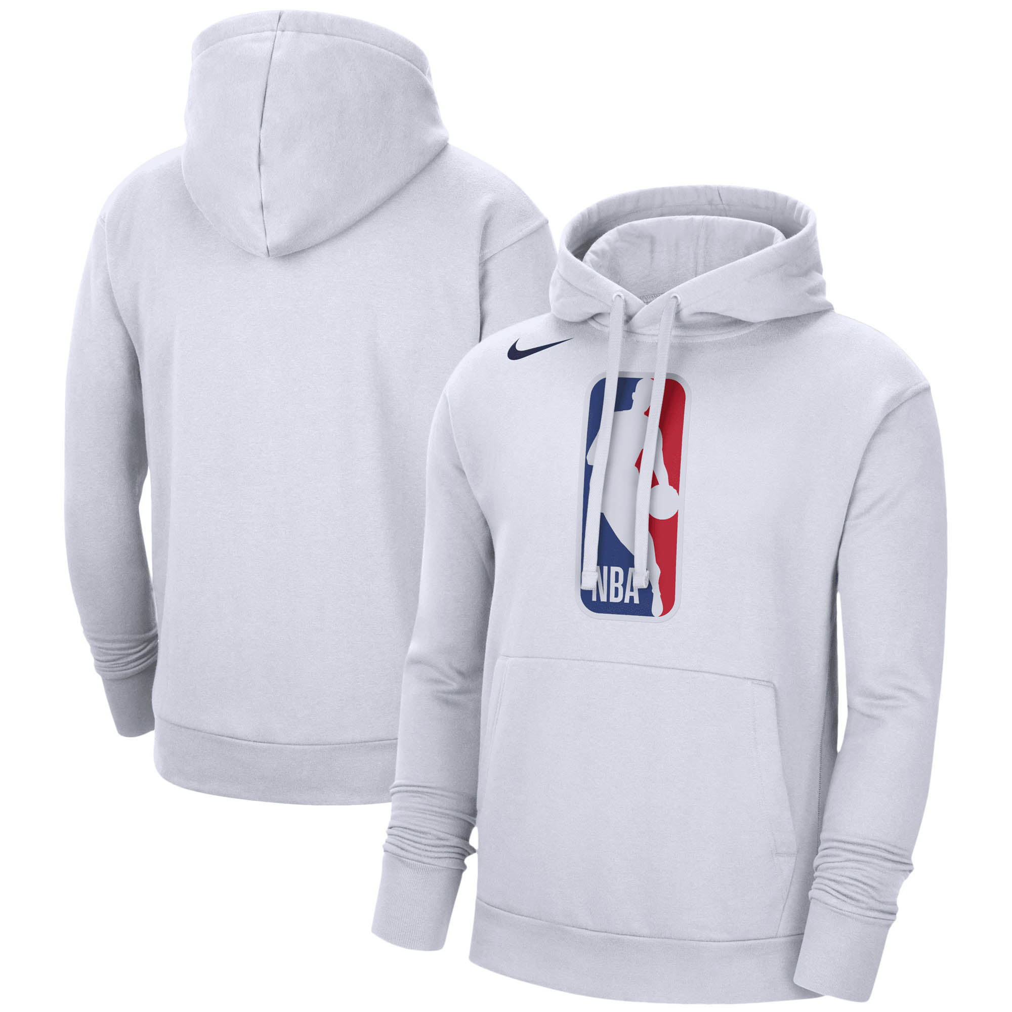 NBA Nike Team 31 Logoman Hoodie – Weiß – Herren Image