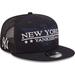 Men's New Era Navy/Black York Yankees Patriot Trucker 9FIFTY Snapback Hat