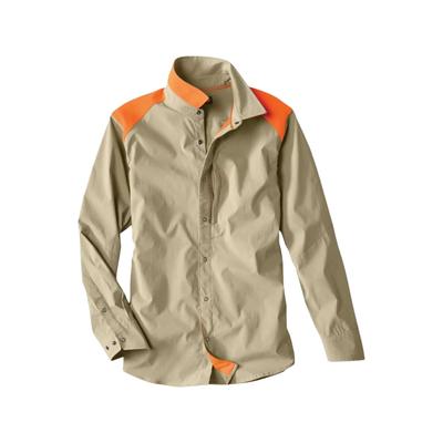 Orvis Men's Pro LT Long Sleeve Shirt, Sand/Blaze SKU - 672539