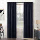 Sun Zero Theater Grade 100% Blackout Rod Pocket Curtain Panel Polyester in Green/Blue/Navy | 63 H x 40 W in | Wayfair WF-2H5BNC0