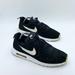 Nike Shoes | Nike Air Max Tavas Mens Black Suede Leather Sneakers Running Shoes Us 10.5 | Color: Black/White | Size: 10.5