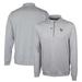 Men's Cutter & Buck Gray Clemson Tigers Vault Big Tall Stealth Quarter-Zip Pullover Top