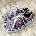 Vans Shoes | Glitter Vans | Color: Blue/Pink | Size: 13g