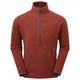 ARTILECT - Halfmoon Bio Pullover - Fleecepullover Gr L rot