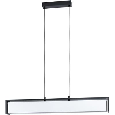 EGLO Hängeleuchte "VALDELAGRANO-Z", schwarz, H: 110,00cm, Lampen, Hängeleuchte in schwarz aus Stahl, Holz - 33,6W - warmweiß - kaltweiß Image