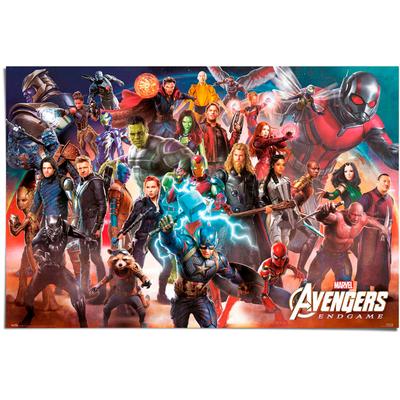 Poster REINDERS "Marvel - Avengers Endgame", bunt (farbe bild(er): bunt), B:91,5cm H:61cm T:0,1cm, Papier, Bilder Image