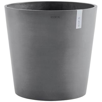Blumentopf ECOPOTS "Amsterdam", grau, H:54,8cm, Kunststoff, Pflanzgefäße, ØxH: 60x54,8 cm