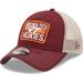 Men's New Era Maroon/Natural Virginia Tech Hokies Devoted 9TWENTY Adjustable Hat