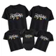 Chemises de voyage en coton Disney pour la famille imprimé Minnie Mouse papa assressenti t-shirts