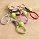 Porte-clés pendentif sac de tennis en plastique mini raquette petits ornements chaîne de sport