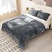 Catalonia Bedding Set-3 Pieces Polyester/Polyfill/Microfiber/Flannel in Gray | Queen Comforter + 2 Queen Shams + 2 Pillowcases | Wayfair