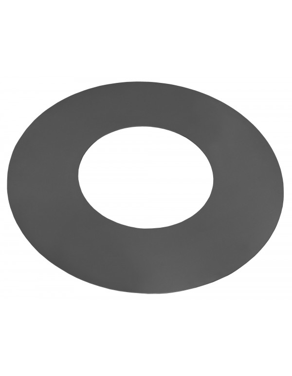 TRIZERATOP Feuerplatte für Feuertonne, Feuerschale I 3 mm Feuerring, Plancha, Grillring, Grill I Outdoor BBQ Ring, Disc, Stahl I Grillen - 82cm mit loch 40cm Image