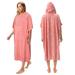 Tirrinia Surf Beach Changing Towel w/ Hood, Super Absorbent Microfiber Swim Robe Poncho for Men Women Bath Shower Pool | 42.5 H x 35 W in | Wayfair