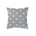 Gracie Oaks Myianna Geometric Rectangular Throw Cushion Polyester/Polyfill blend in Gray | 12 H x 20 W x 5 D in | Wayfair