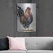 August Grove® Luxe Metal Art 'Rooster 2' By Renee Gould, Metal W Rooster 2 - Painting on Metal in White | 36 H x 24 W x 0.13 D in | Wayfair