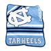 North Carolina Raschel Throw Home Textiles by NCAA in Multi