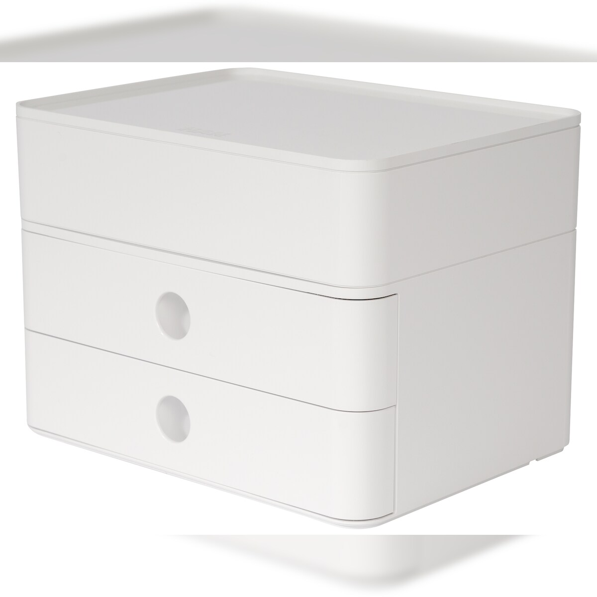 HAN SMART-BOX PLUS ALLISON, Schubladenbox mit 2 Schubladen und Utensilienbox, Hochwertiges Material, snow white Image