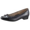 Pumps ARA "BARI", Damen, Gr. 9 (43), blau (dunkelblau), Glattleder, Lackleder, elegant, Schuhe Ballerina, mit Lackspitze