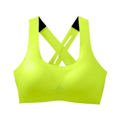 Brooks Dare Crossback Run Bra 2.0 - Women's Nightlife/Asphalt 38AB 350084329.038AB