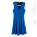 Anthropologie Dresses | 4c Light Tweed Textured Dress Anthropologie | Color: Blue | Size: S
