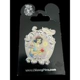 Disney Jewelry | Disneyland Pin Trading Stylized Princess Portrait Snow White Disney Pin 92099 | Color: White | Size: Os