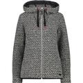 CMP Damen Hoodie Jacke (Größe XS, schwarz)