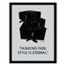 Venice Beach Collections High Fashion Glam Gift Boxes Framed Print | 18 H x 14 W x 1 D in | Wayfair YSLBoxes3-G-B-1418