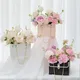 Boîte à Fleurs Portable en Papier d'Emballage de Rose Sac Cadeau Boutique de Fleurs Mariage ixde