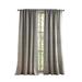 Tommy Hilfiger 100% Cotton Solid Color Semi-Sheer Grommet Curtain Panels 100% Cotton in Gray | 84 H x 50 W in | Wayfair 1Y81140GRG