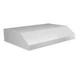 Broan NuTone Broan-NuTone 30" 300 Max Blower CFM Convertible Under Cabinet Range Hood Stainless Steel in White | 6 H x 30 W x 19.63 D in | Wayfair