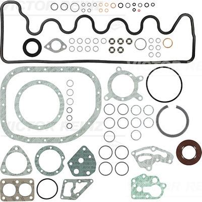 VICTOR REINZ Dichtungssatz, Kurbelgehäuse mit Wellendichtring-Kurbelwelle für MERCEDES-BENZ 6170101105 08-21407-10 Image