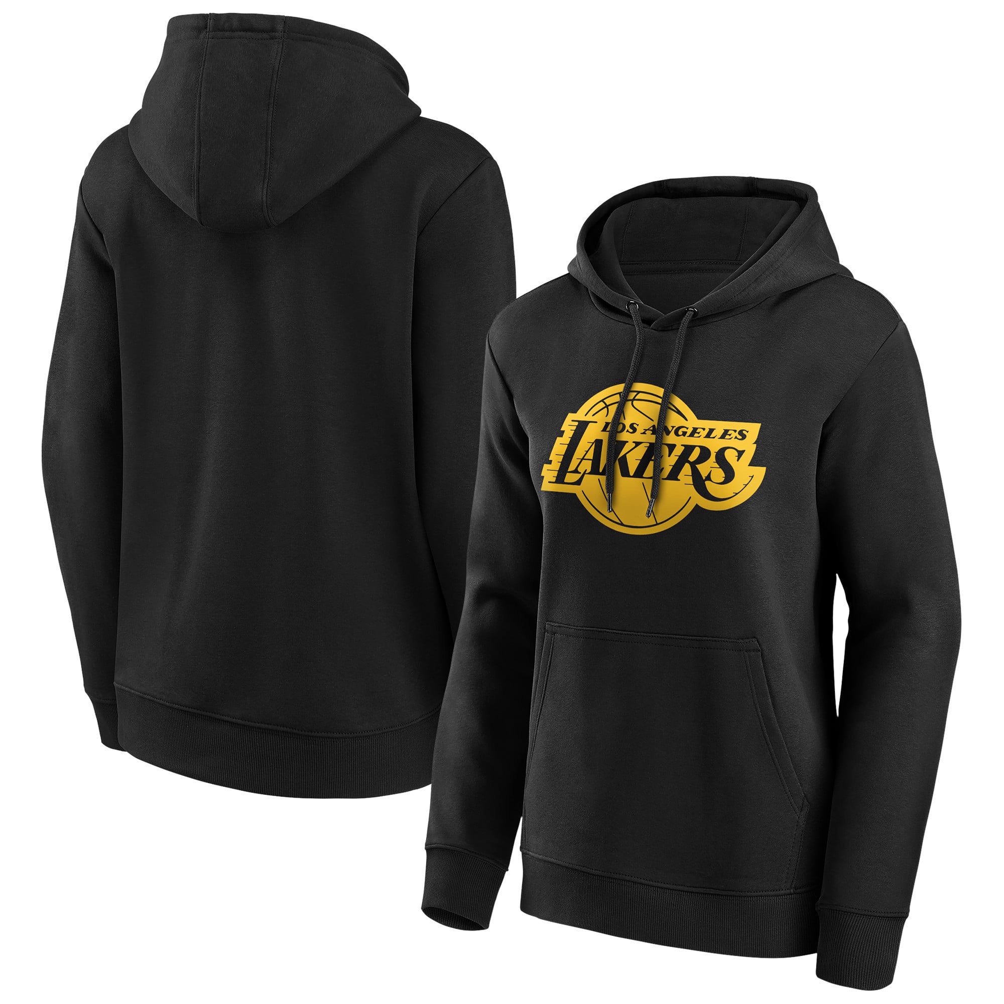 Los Angeles Lakers Fanatics Branded Mono Logo Grafik Hoodie – Damen