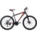 Mountainbike KS CYCLING "Catappa" Fahrräder Gr. 46 cm, 26 Zoll (66,04 cm), schwarz (schwarz, rot) Hardtail