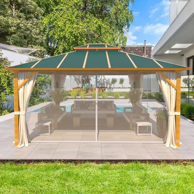 EROMMY Hardtop Permanent Outdoor Patio Gazebo