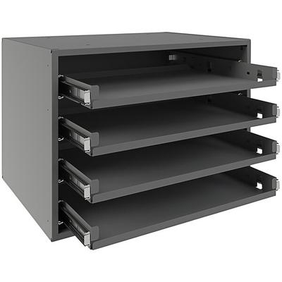 Durham Mfg 4-Compartment Small Steel Bearing Slide Rack 307B-95